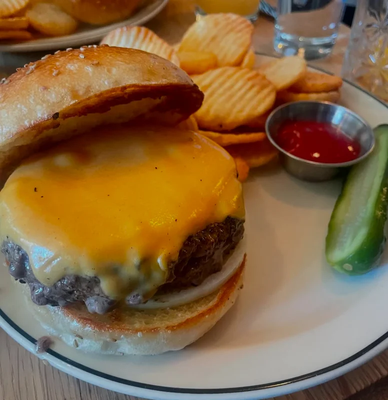 Burger at Red Hook Tavern