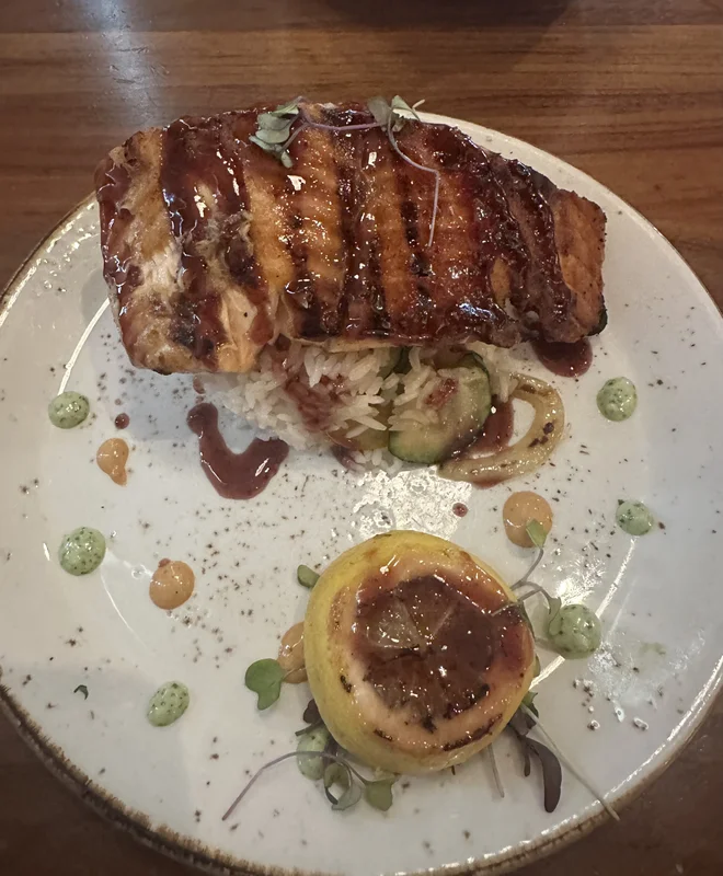 Salmon at Agave Azul Windermere