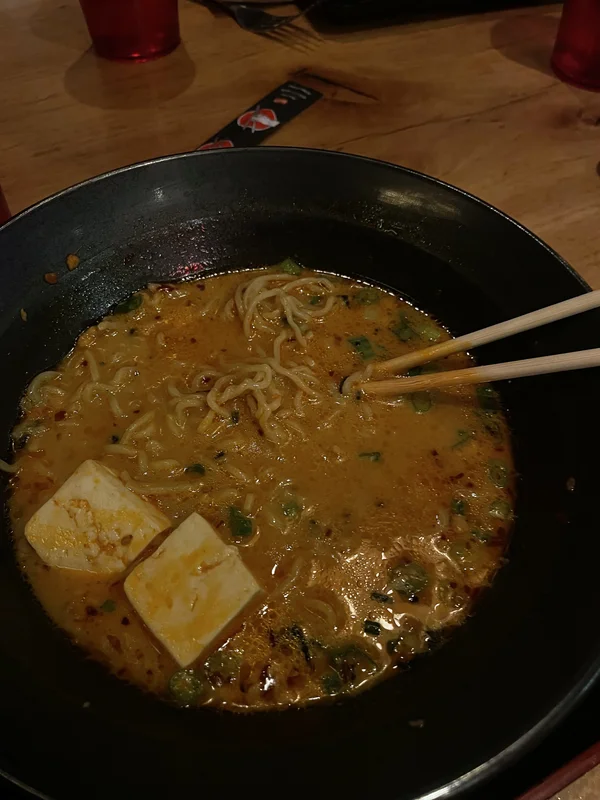 Ramen at RAMEN SAN Whisky Bar