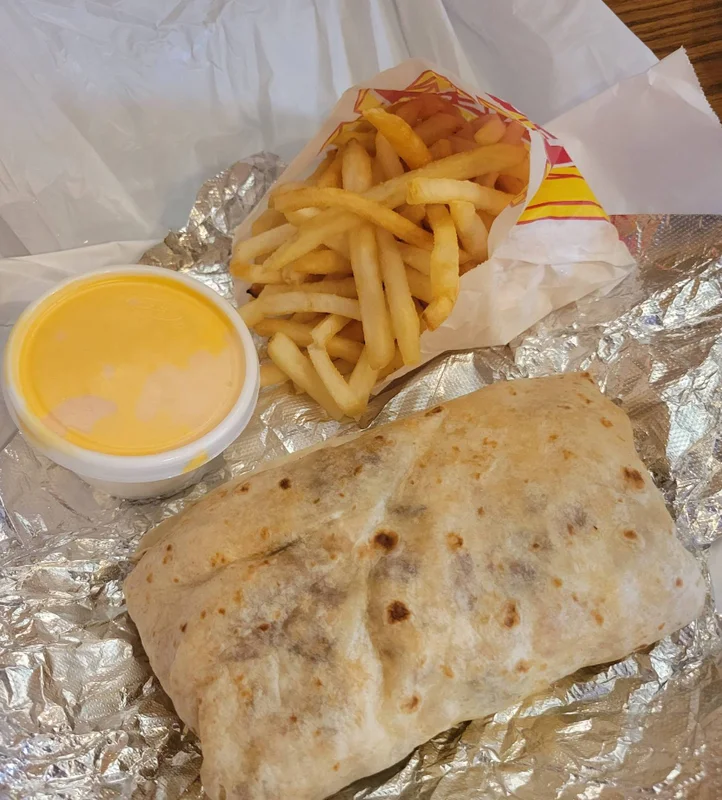 Burrito at Lu & Ton's Wieners