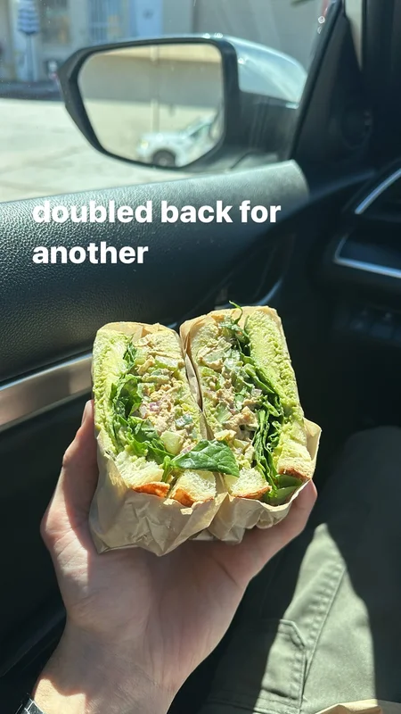 Sandwich at The Lunch Spot