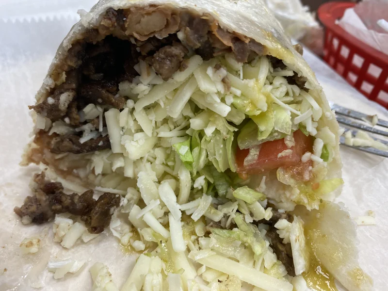 Burrito at Los Burritos Tapatios