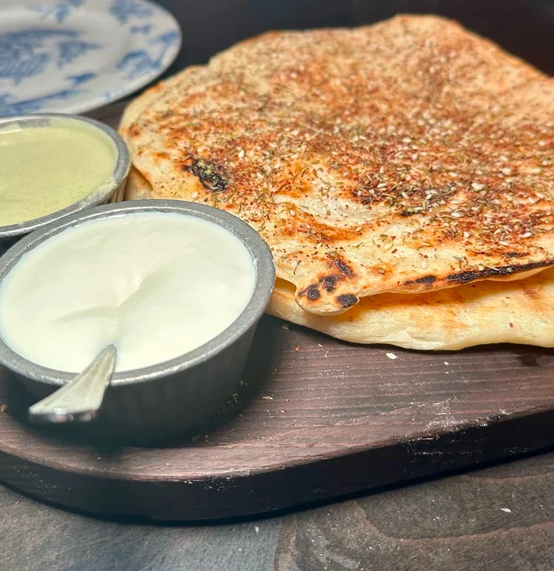 Flatbread at Armitage Alehouse
