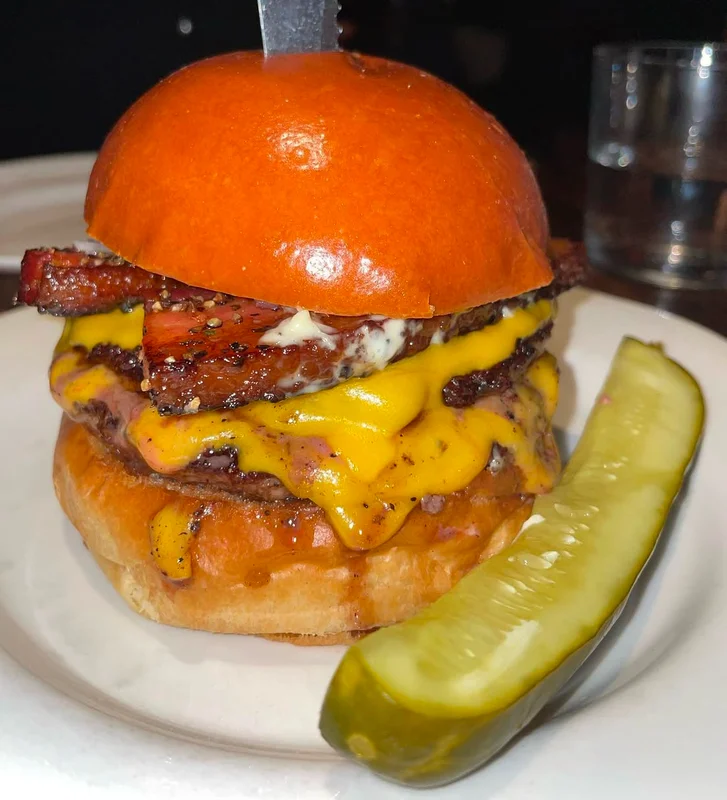 Burger at Au Cheval