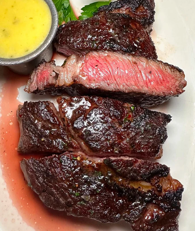 Steak at Bavette's Bar & Boeuf