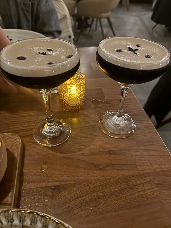 Espresso Martini at Yasemi, A Modern Mediterranean Restaurant