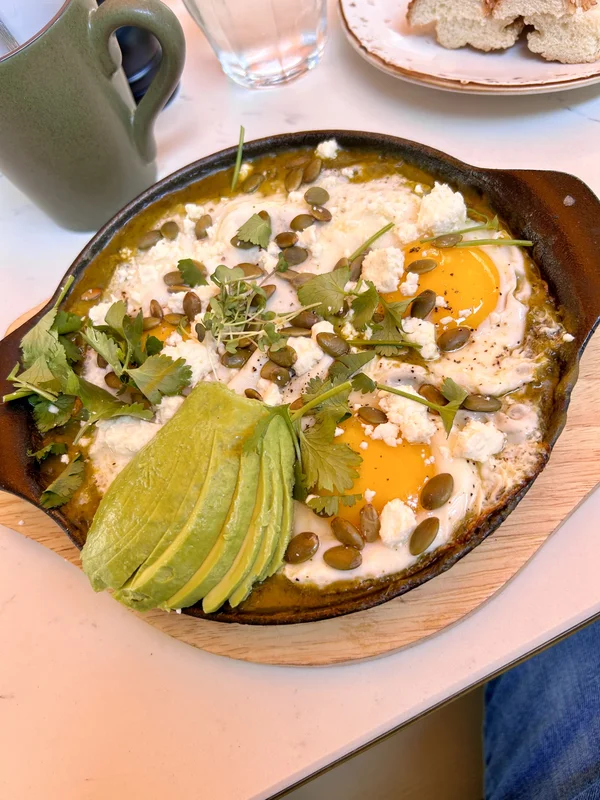 Eggs at Café Bastille Fort Lauderdale
