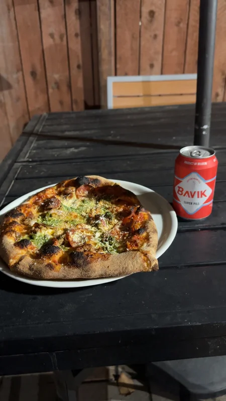 Pizza at Pronto Cucina Italiana