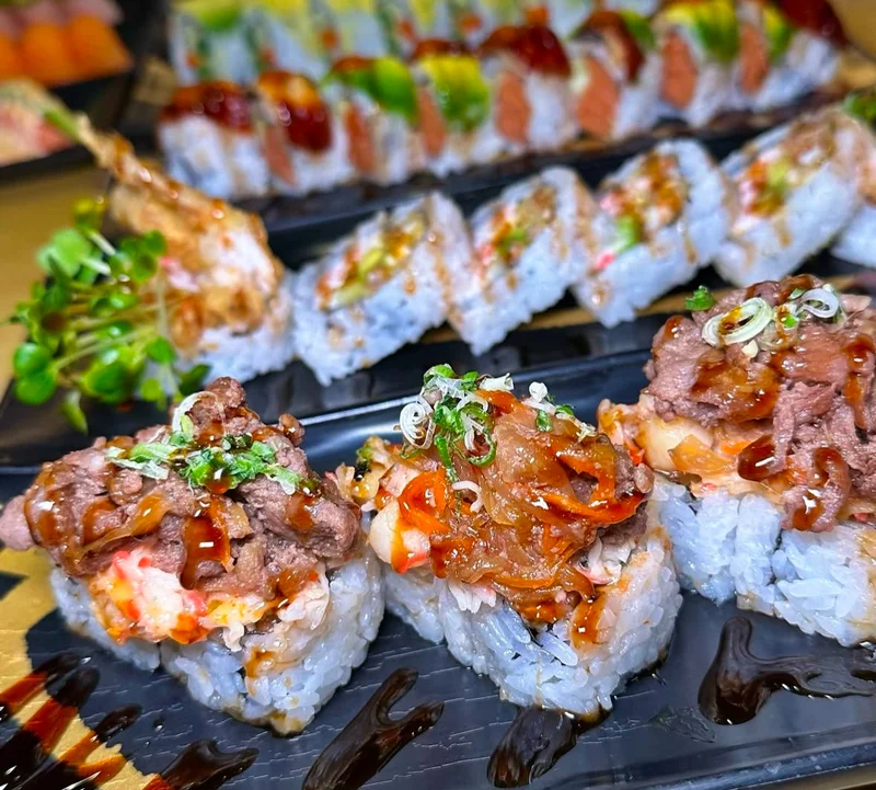 Sushi at Gorilla Sushi