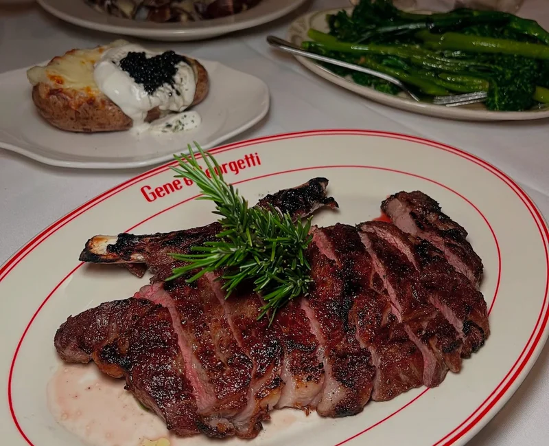 Steak at Gene & Georgetti