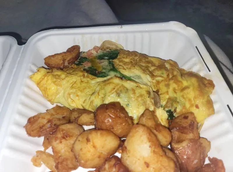 Omelette at Chicago Waffles
