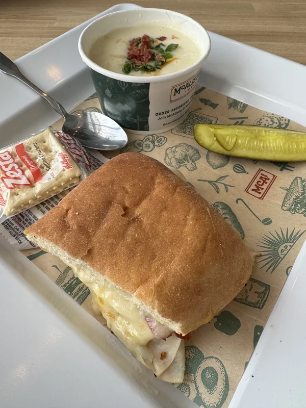 Pepper Jack Turkey Sandwich at McAlister's Deli