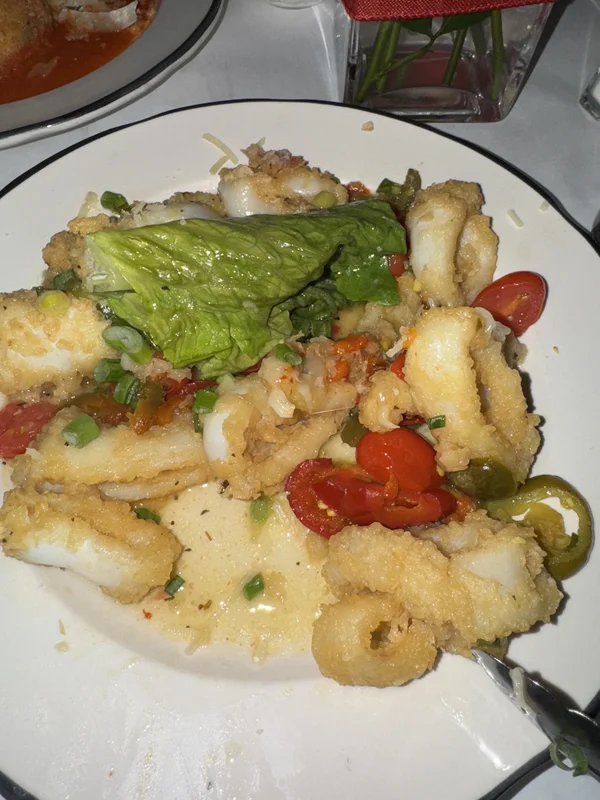 Fried Calamari at Club Lucky