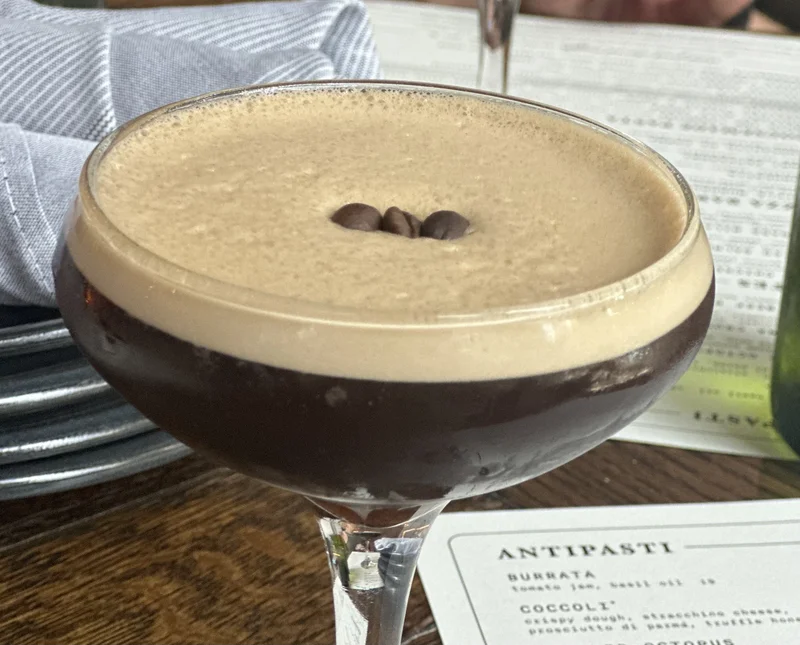Espresso Martini at Siena Tavern
