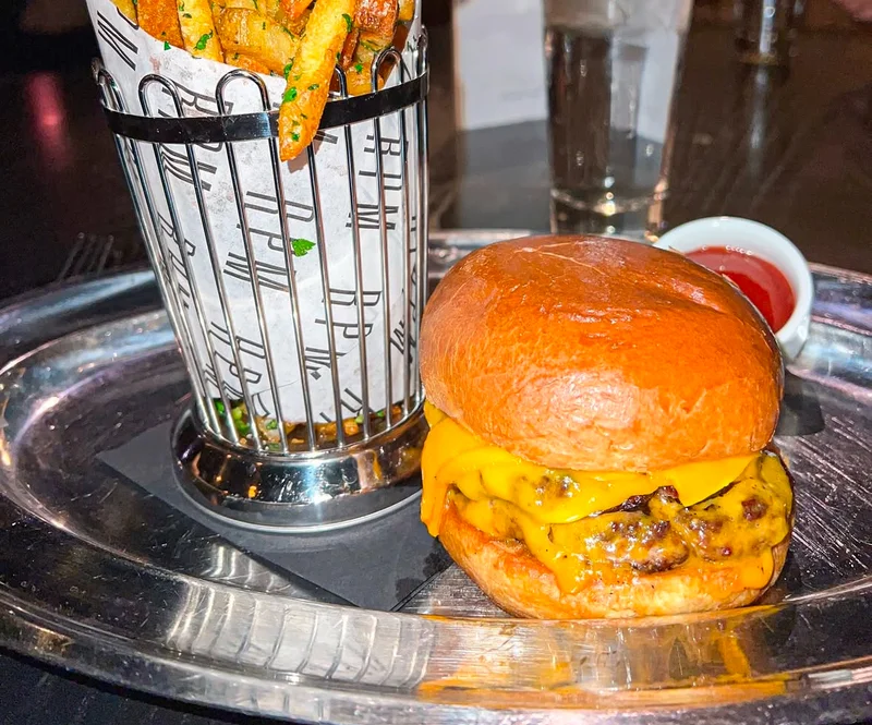Burger at RPM Steak