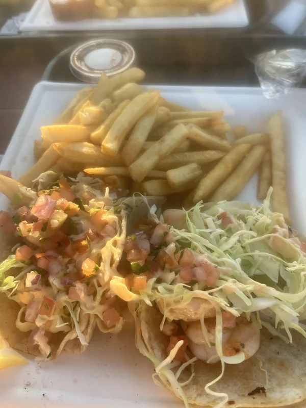 Tacos at Captain Kidd's Fish Market & Restaurant