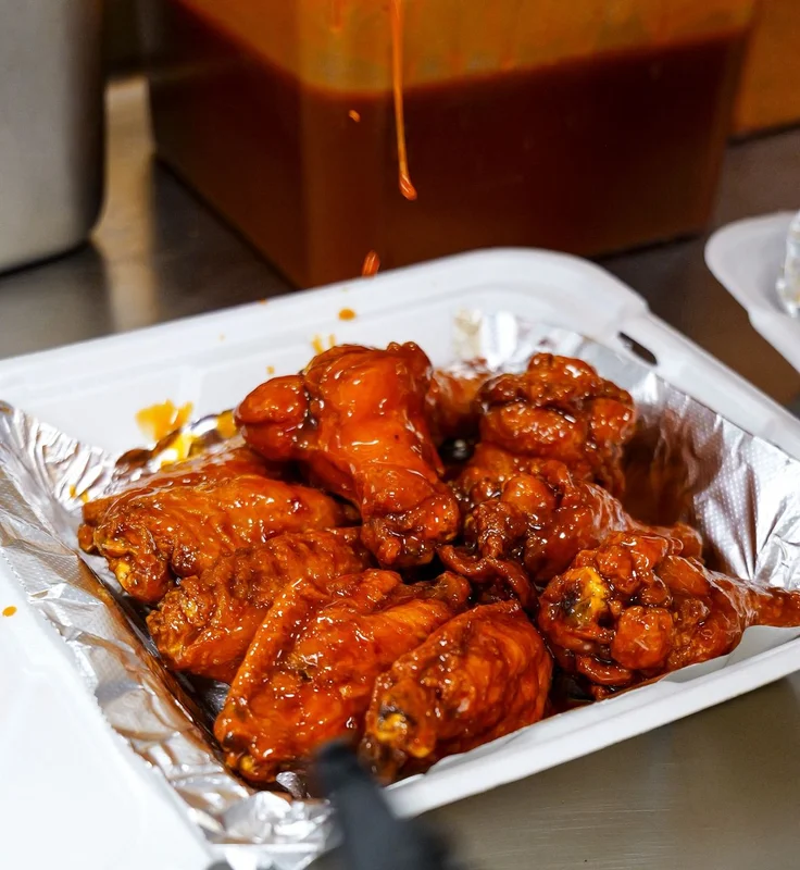Wings at Big Sauce
