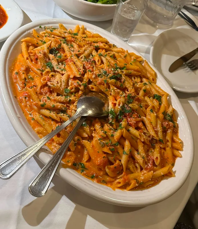 Pasta at Carmine's