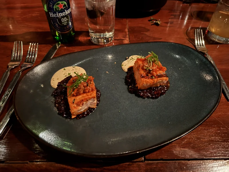 Salmon at Beauty & Essex