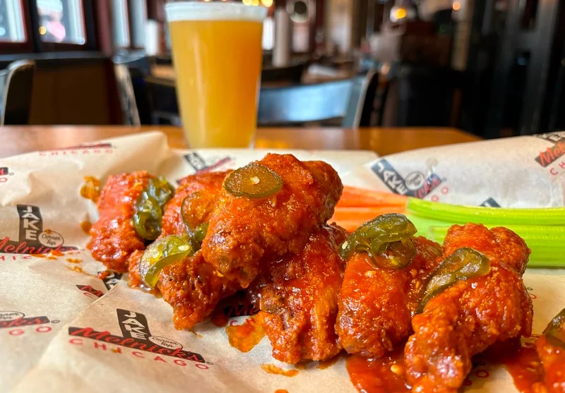 Wings at Jake Melnick's Corner Tap