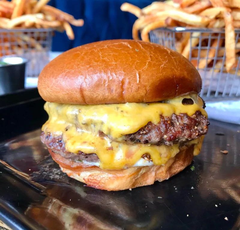 Burger at Little Bad Wolf
