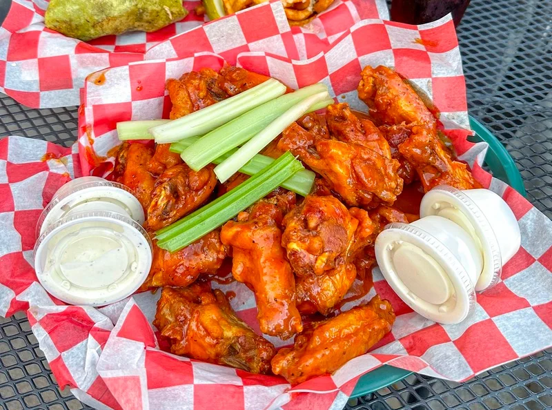 Wings at Jake Melnick's Corner Tap