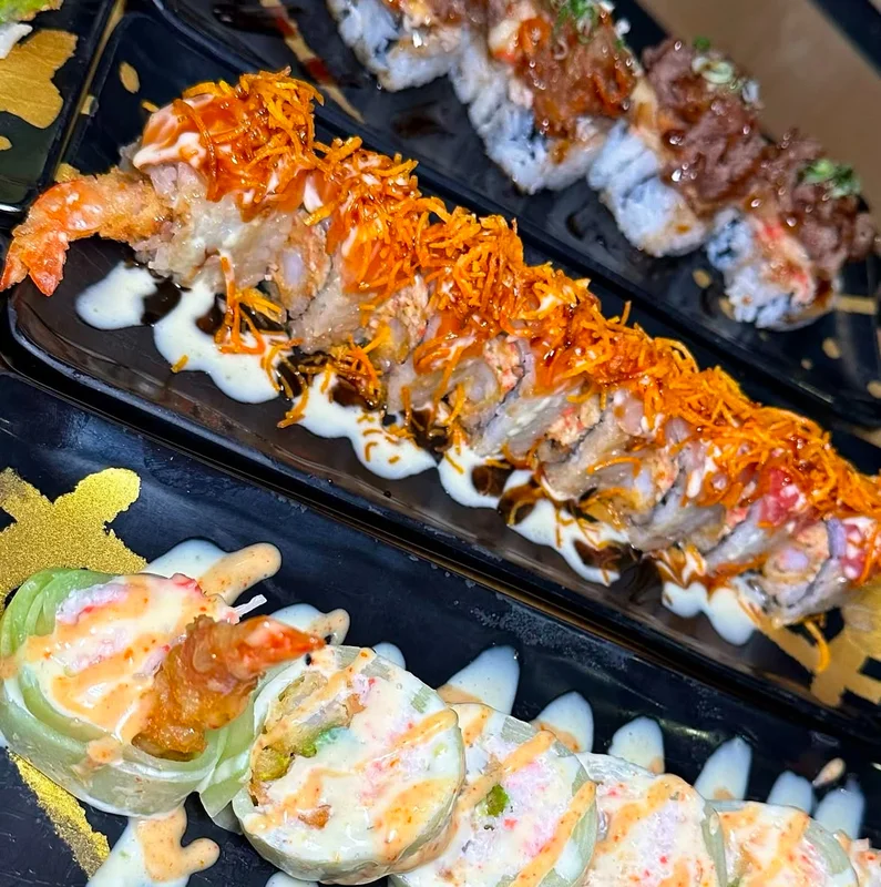 Sushi at Gorilla Sushi
