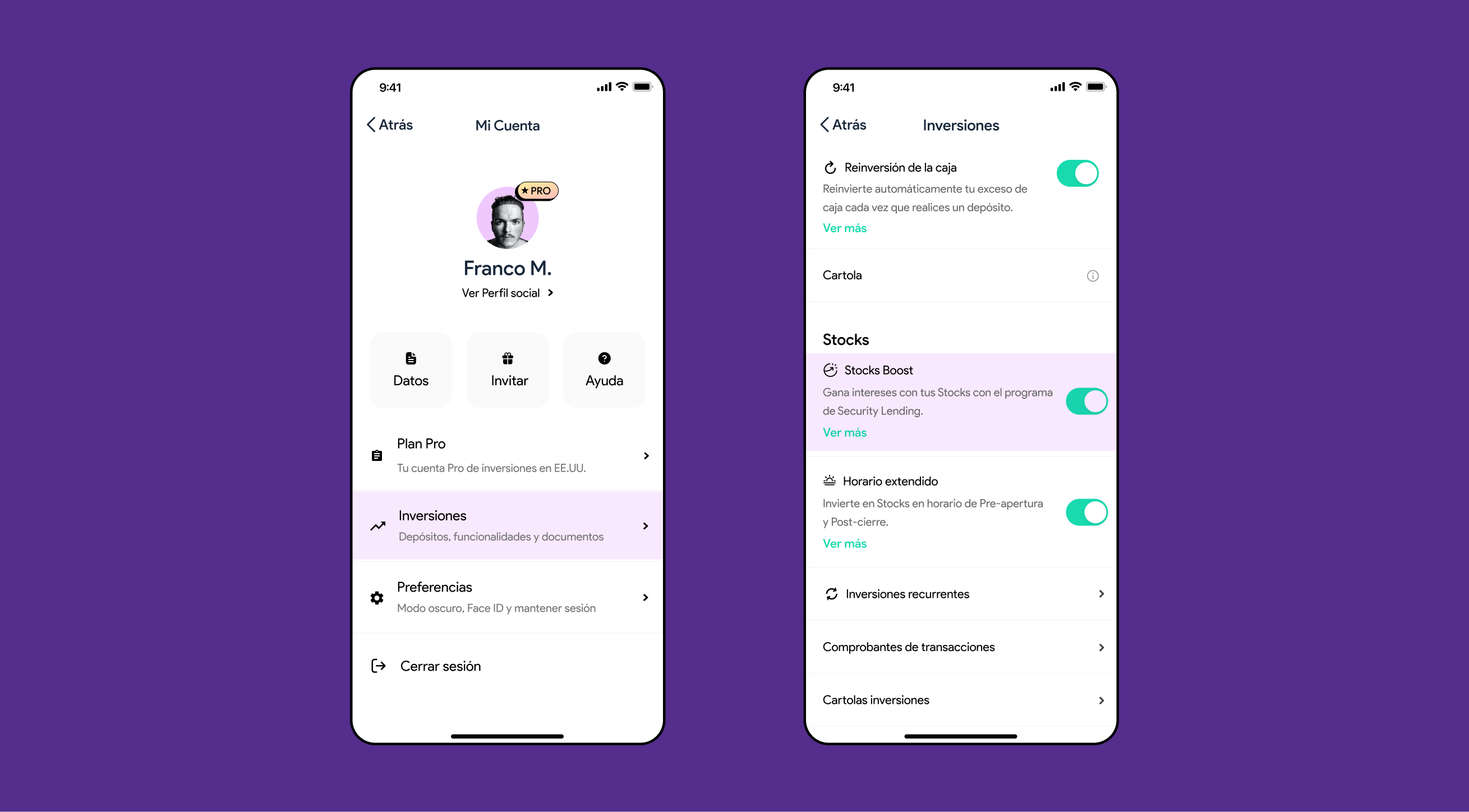 Activar Stocks Boost en Racional App