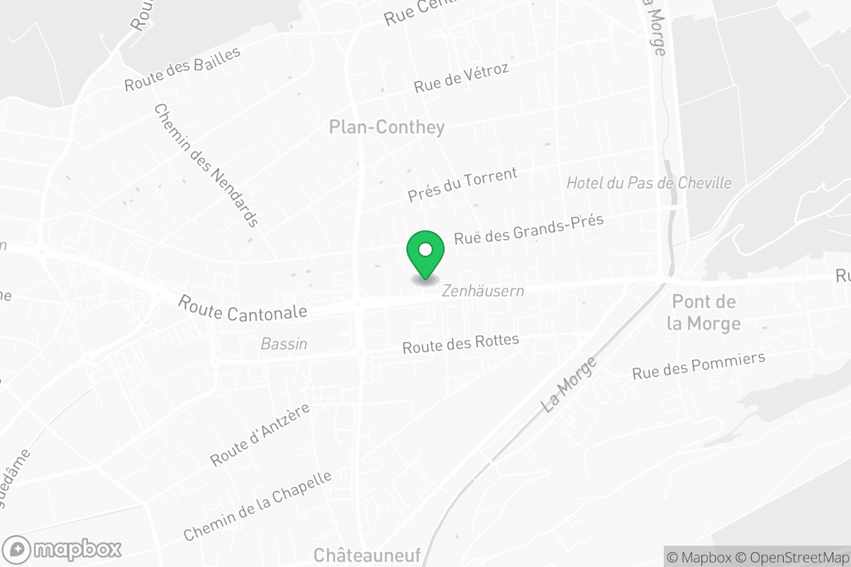 Map showing Alp'in Training Lab location