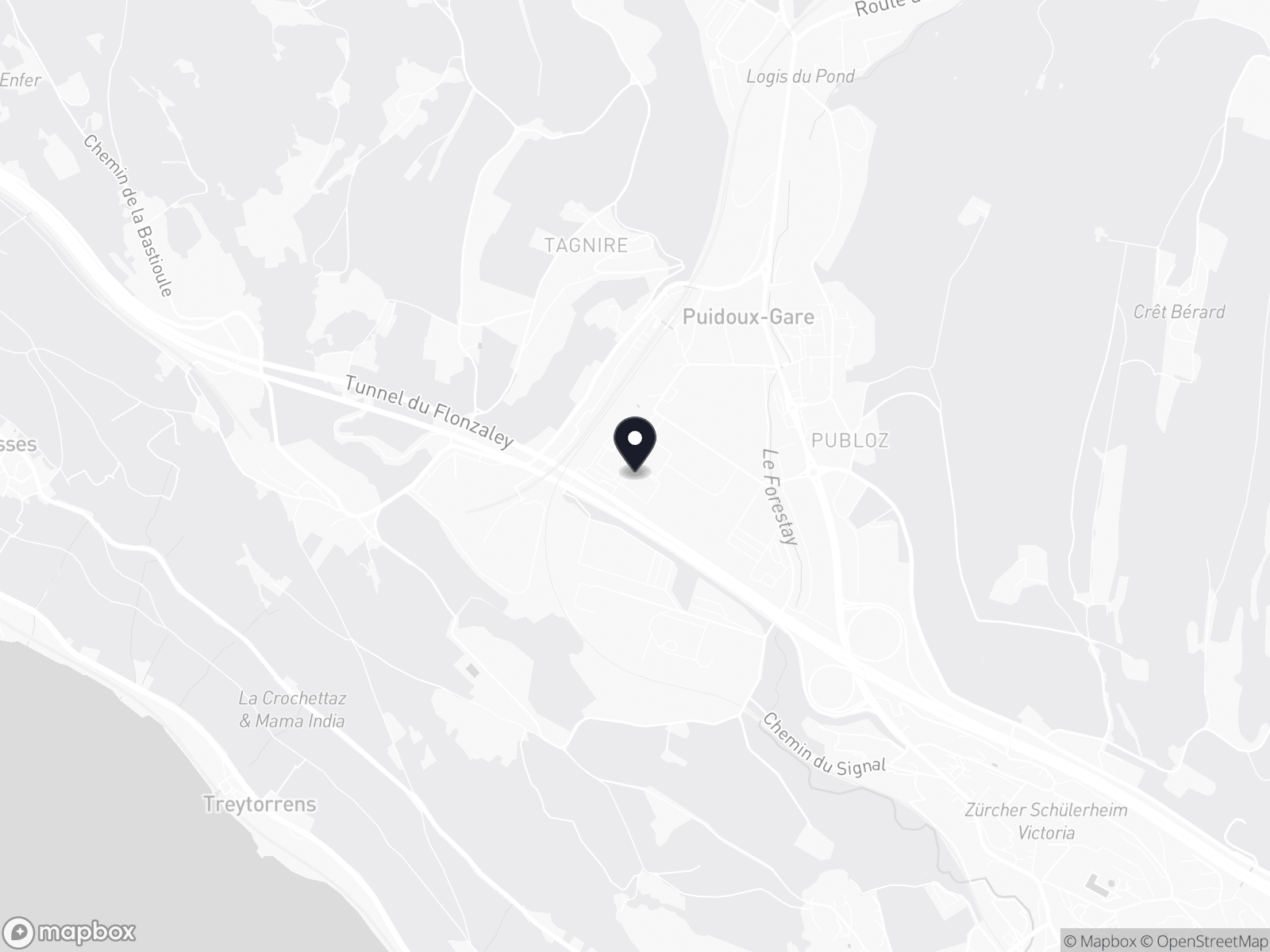 Map showing Crossfit Riviera location
