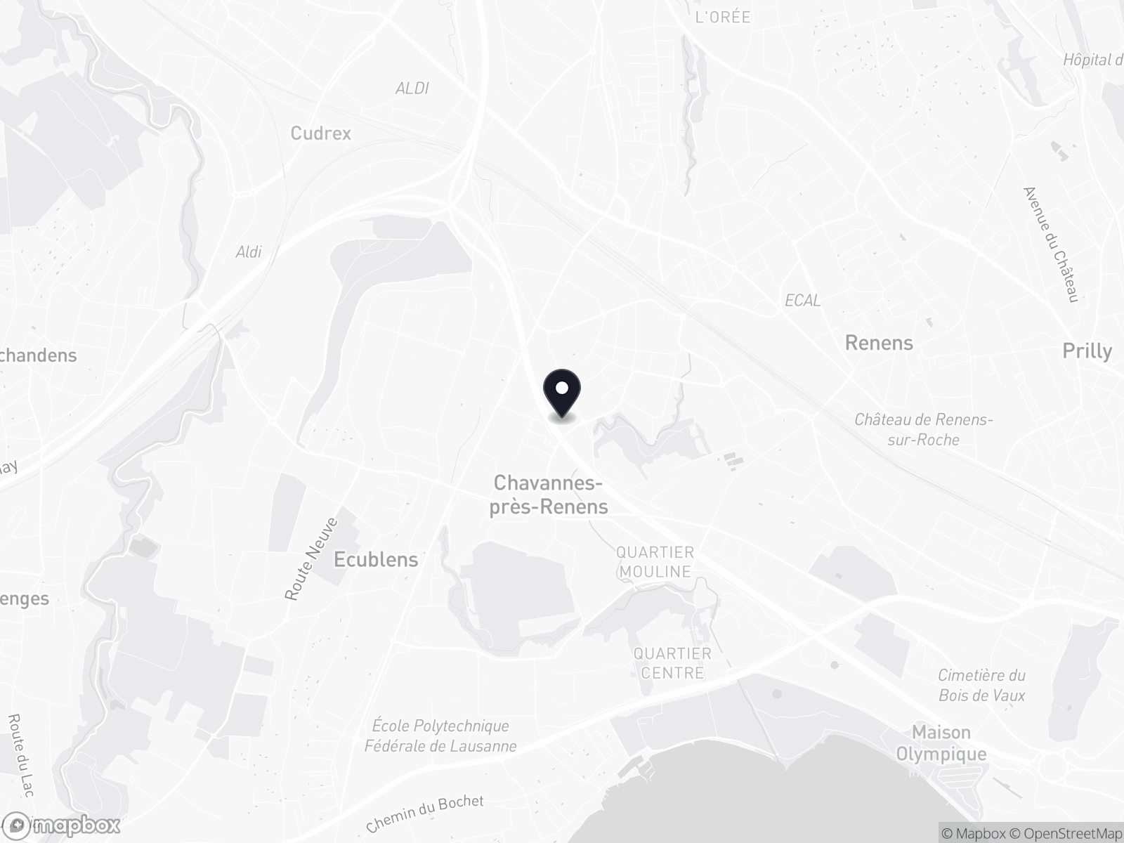 Map showing ELEVATE Gym location