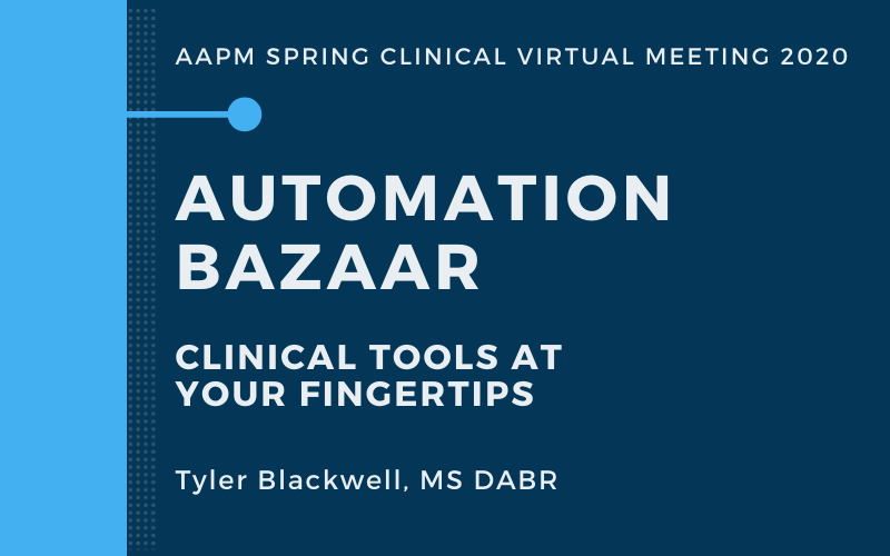 ICYMI: Virtual Spring Clinical Presentation on Automation Solutions