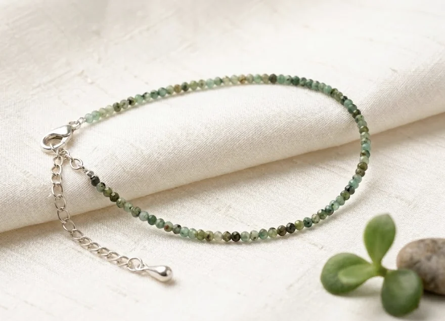 African Turquoise Journey Anklet