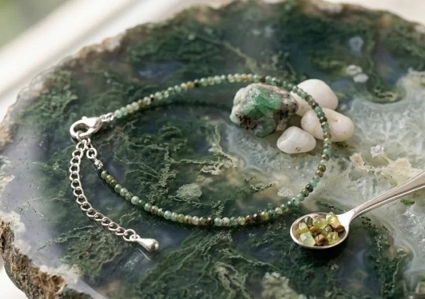 African Turquoise Journey Anklet image 3
