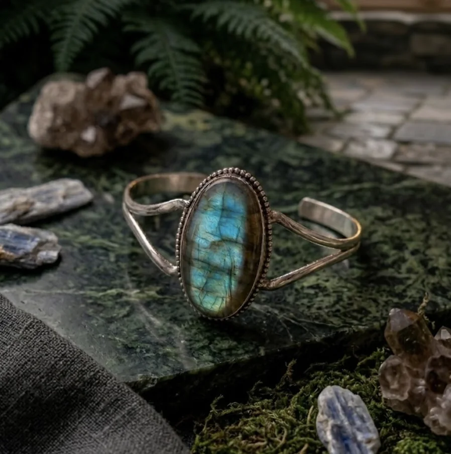 Labradorite Mystic Glow Bangle image 3