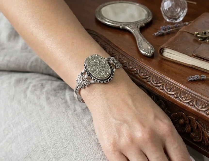 Pyrite Prosperity Bangle image 2