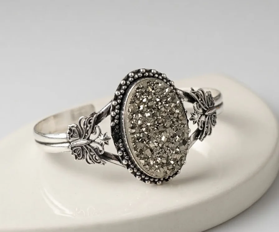 Pyrite Prosperity Bangle image 3