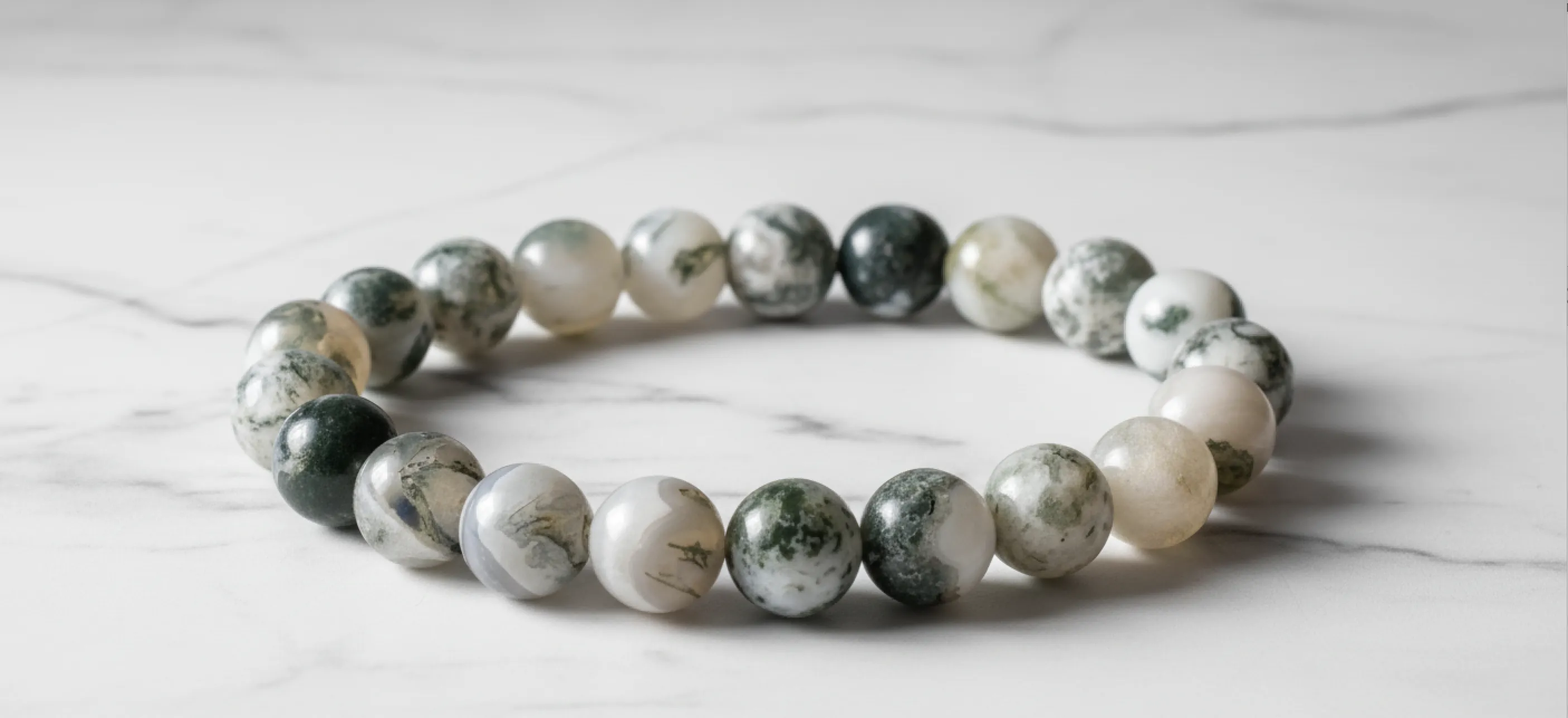 Dendrite Agate Growth Bracelet image 4