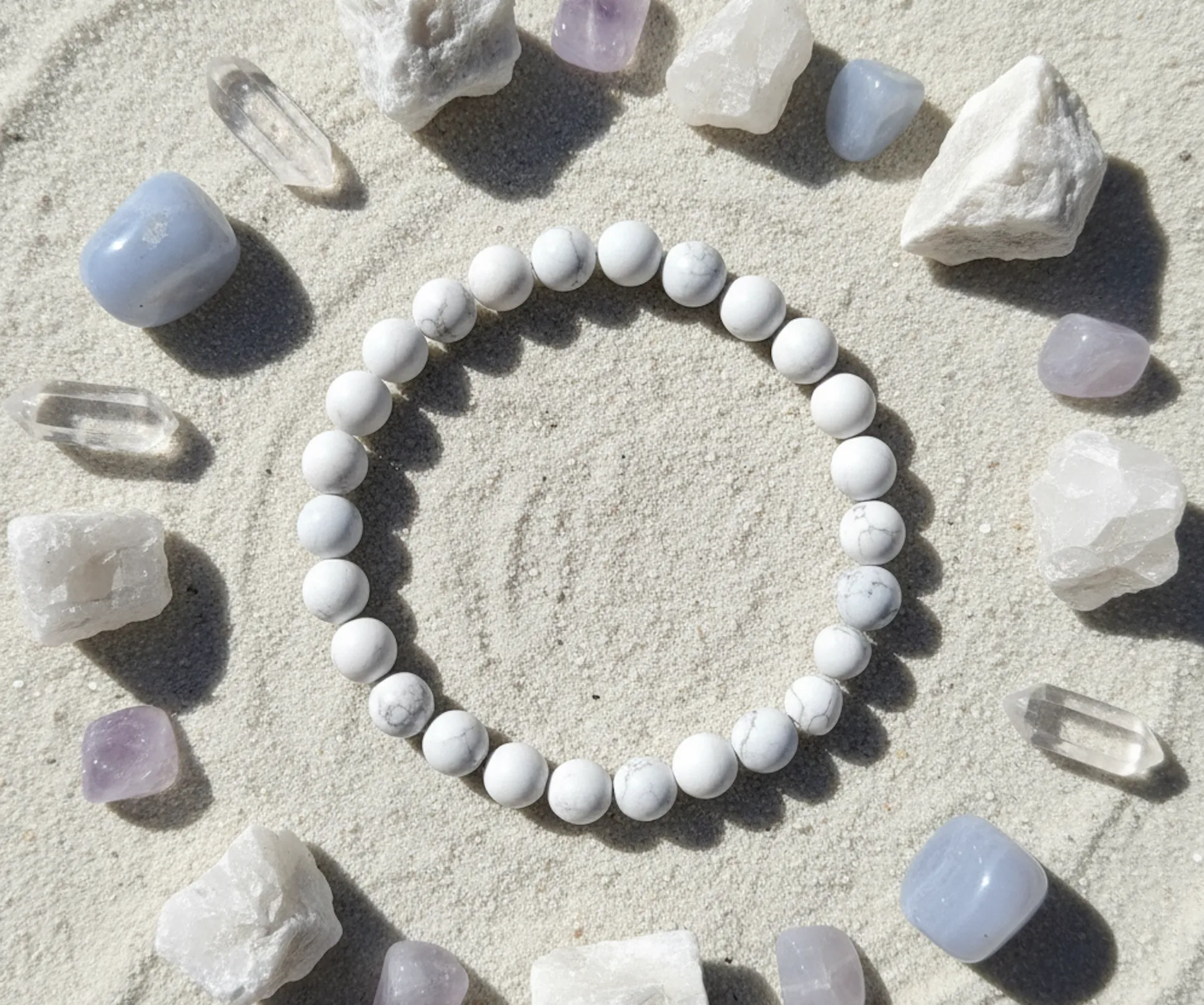 Howlite Patience Bracelet