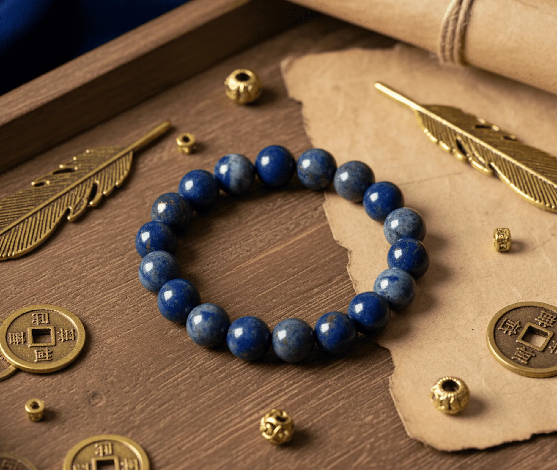 Lapis Lazuli Royal Bracelet image 5