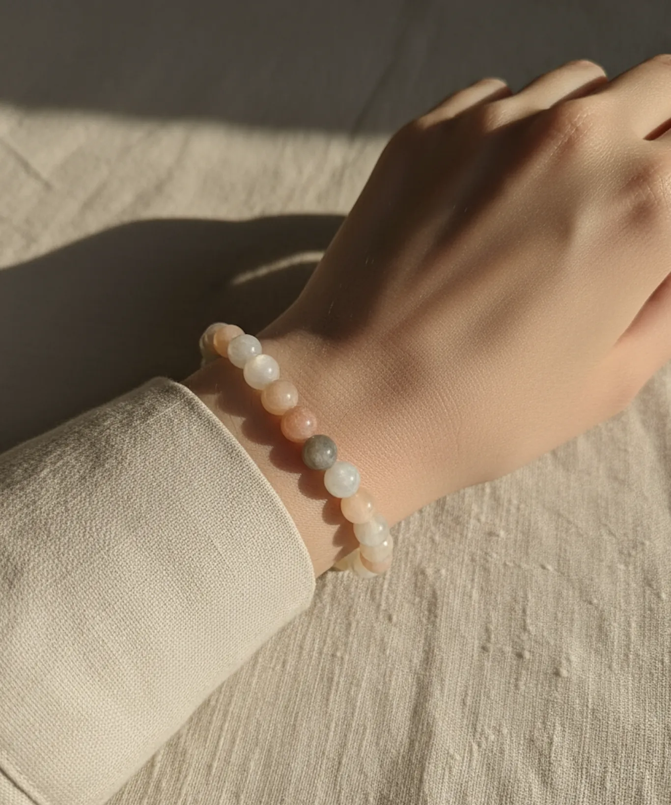 Multi Moonstone Harmony Bracelet image 2