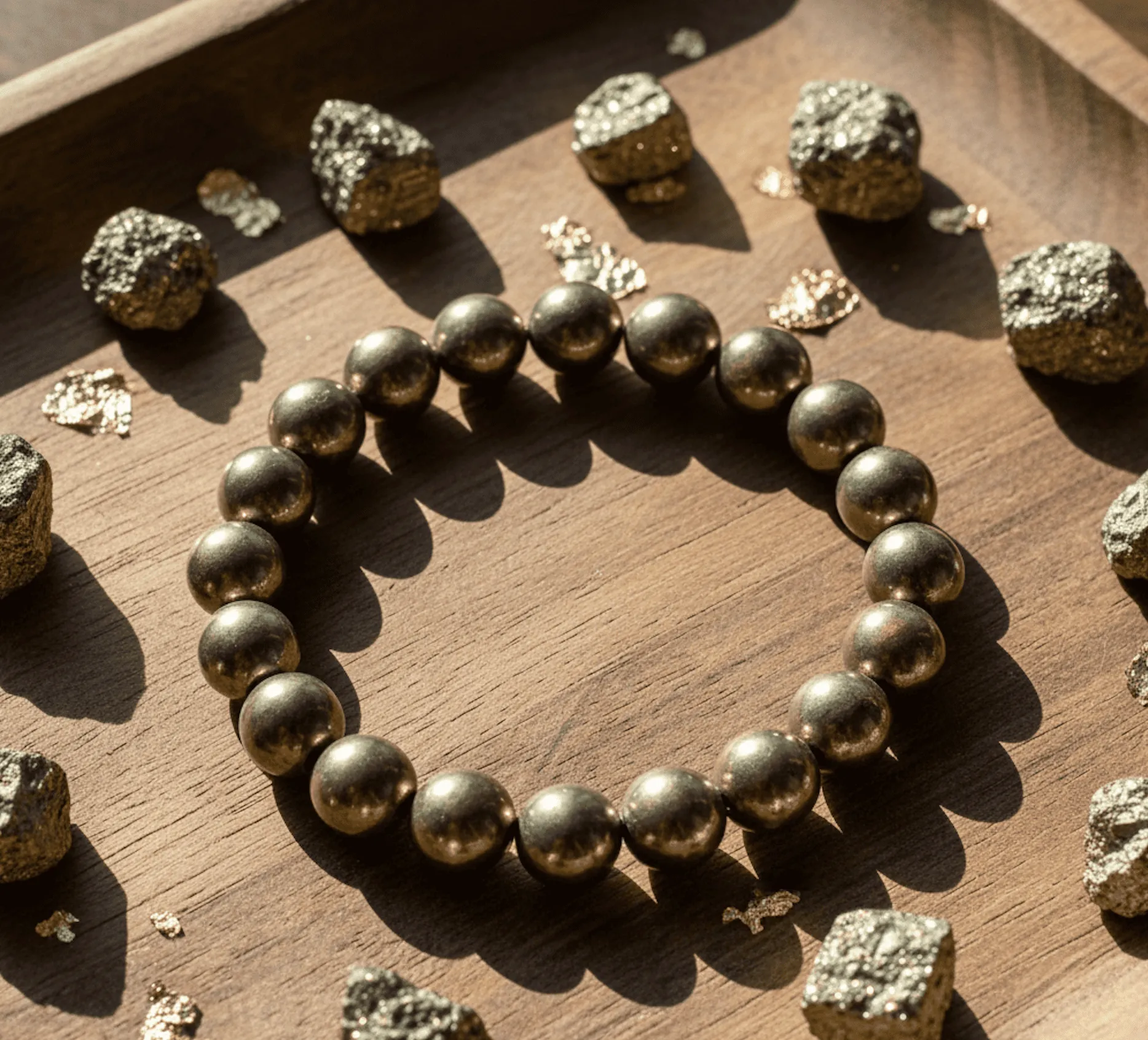 Pyrite Fortune Bracelet image 3