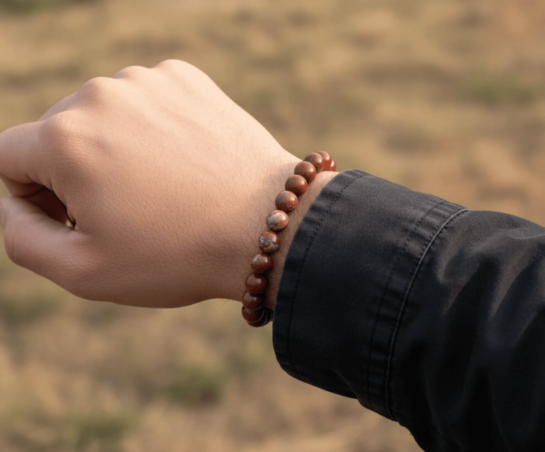 Red Jasper Strength Bracelet image 2