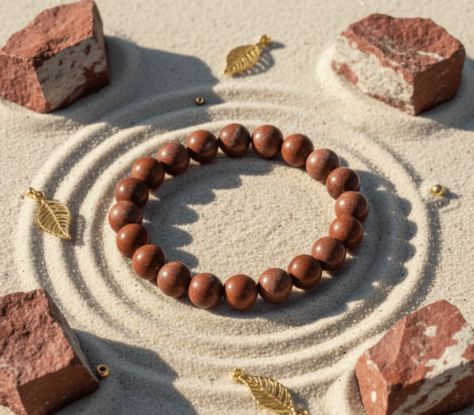 Red Jasper Strength Bracelet image 5