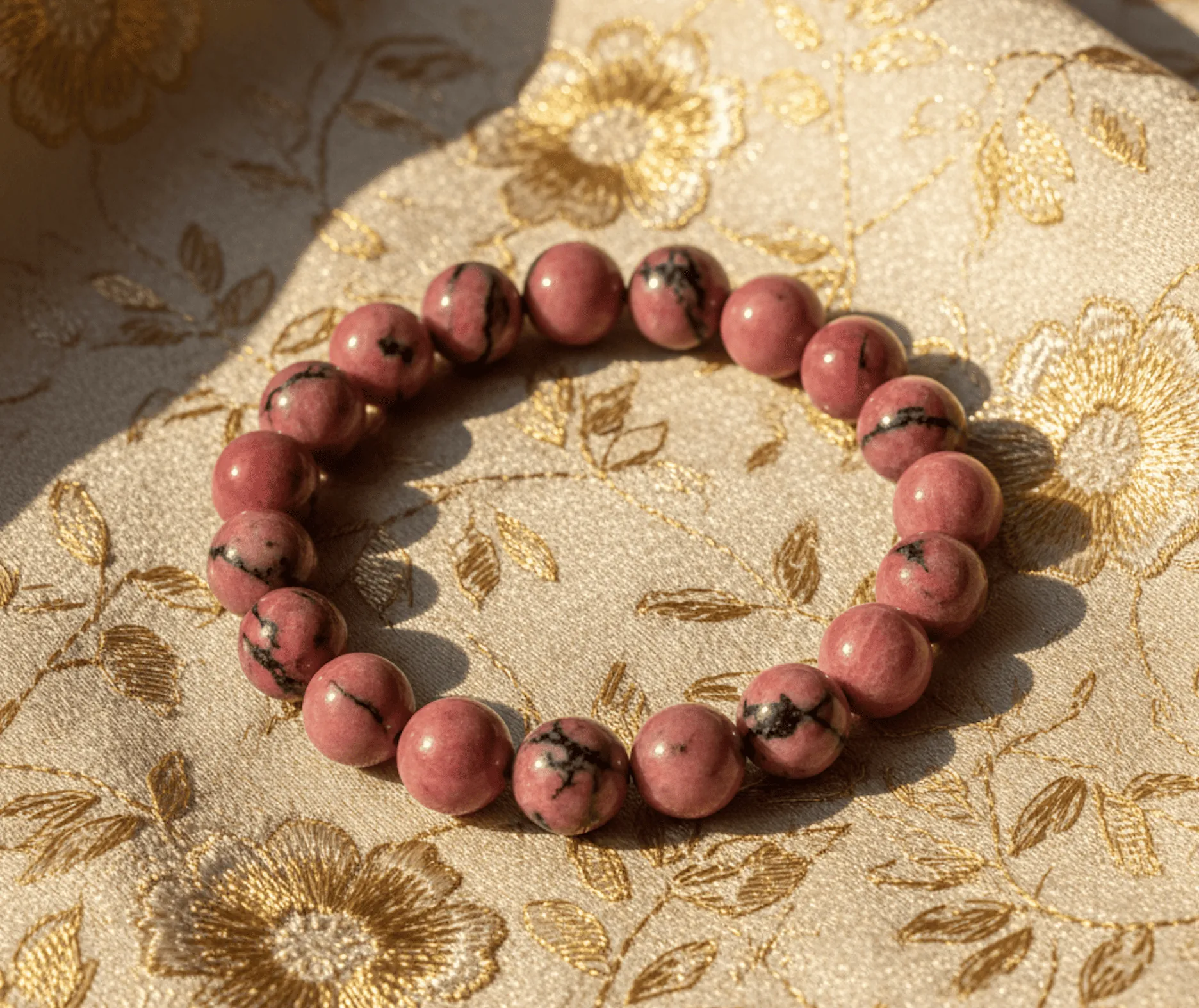 Rhodonite Compassion Bracelet image 4