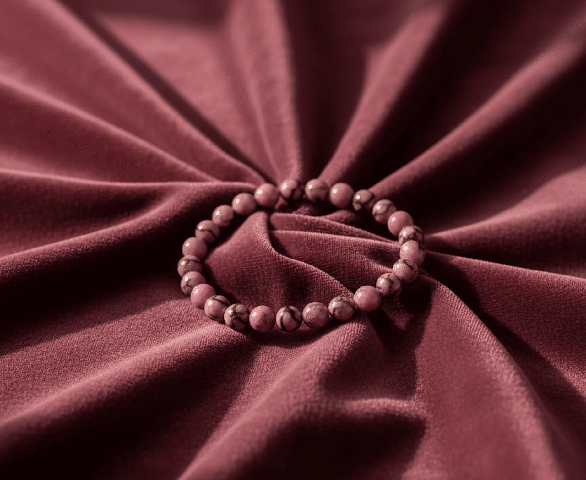Rhodonite Compassion Bracelet image 5