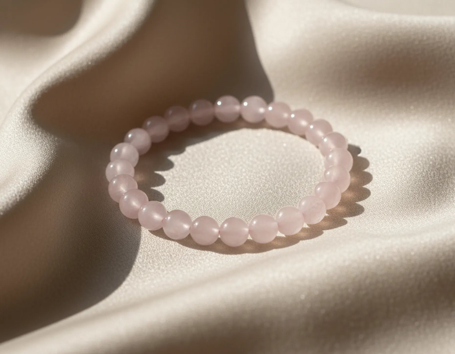 Rose Quartz Love Bracelet image 2