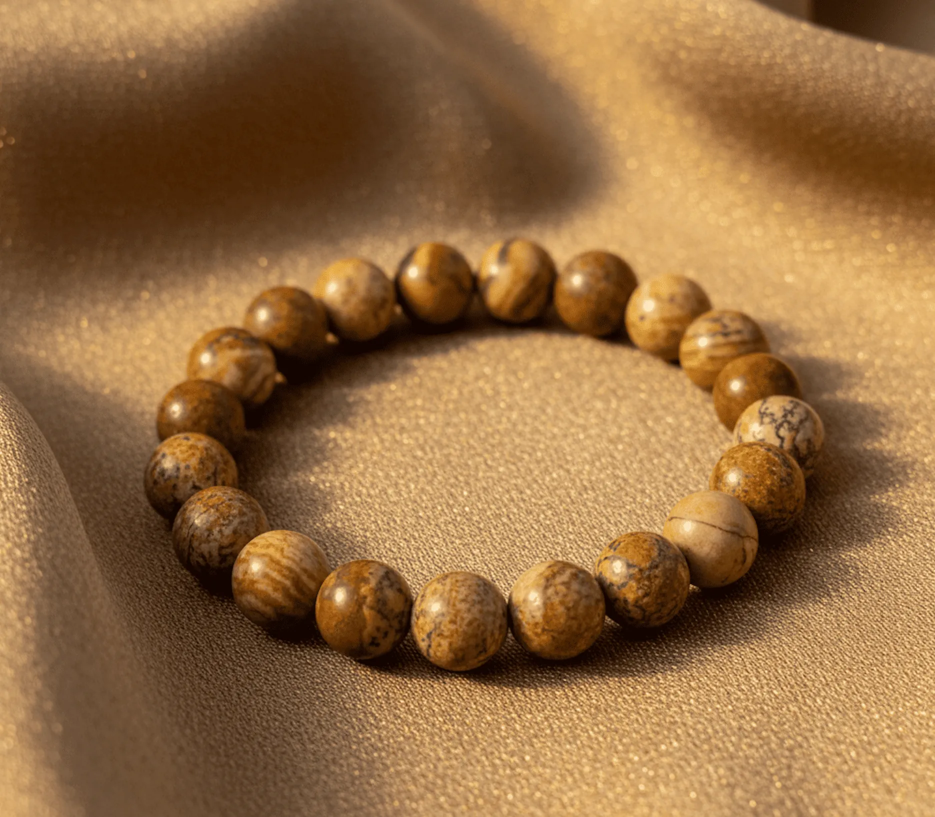 Sand Jasper Stability Bracelet image 4