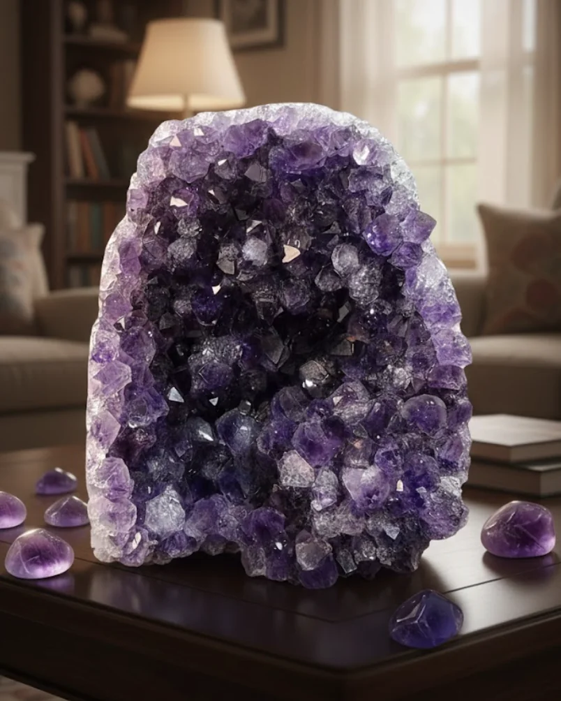 Natural Amethyst Geode