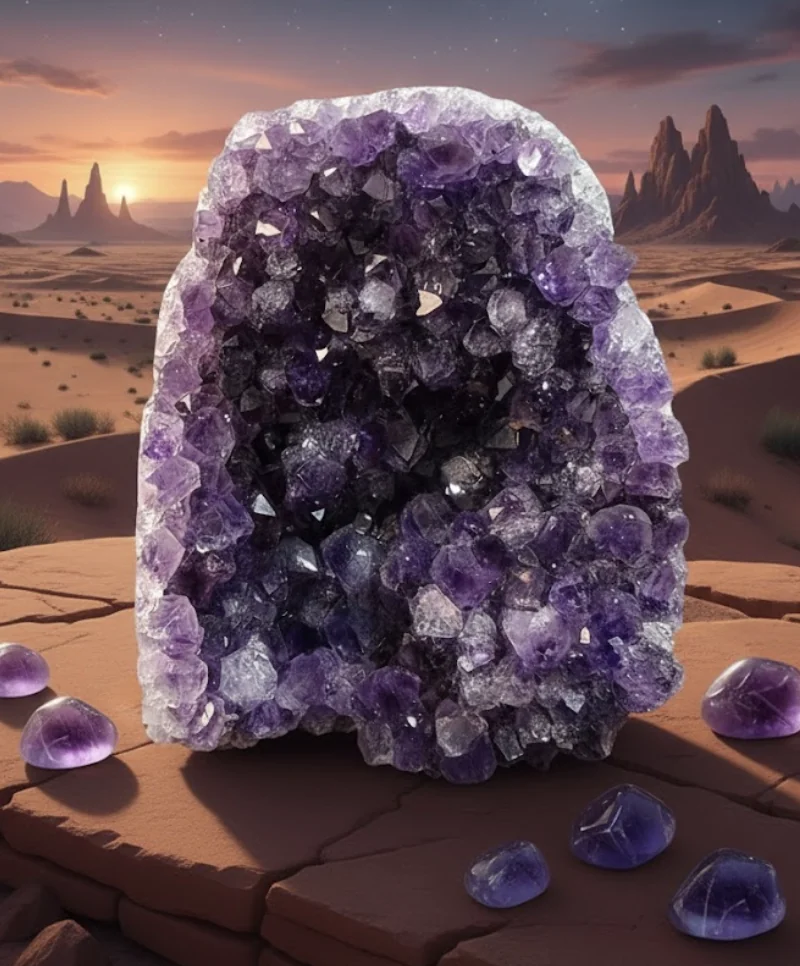 Natural Amethyst Geode image 2